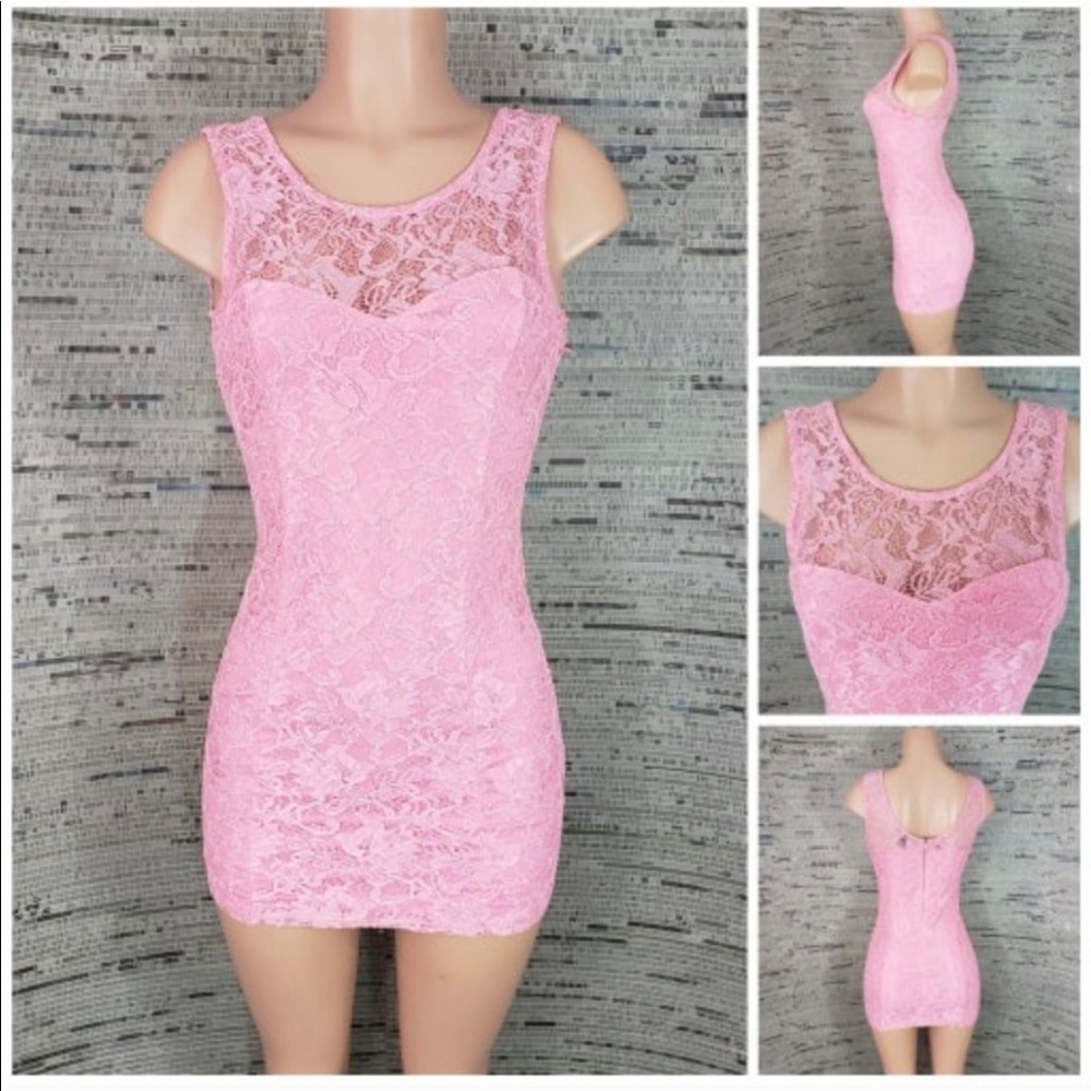 Forever 21 Body Con Lace Dress